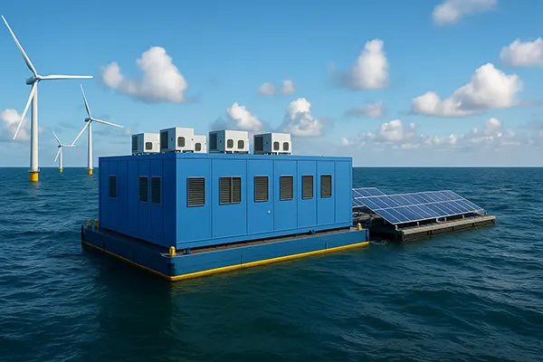 Offshore-IT mit Windkraft