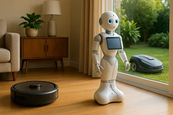 Sicherheitsroboter zuhause