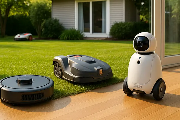 Sicherheitsroboter zuhause