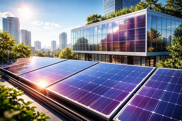 módulo fotovoltaico fino